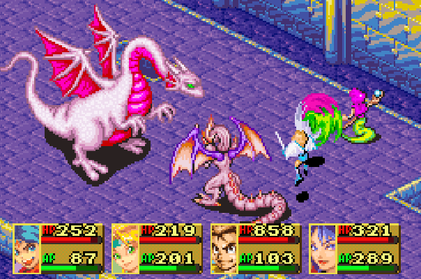 Breath of Fire Sara Boss Fight